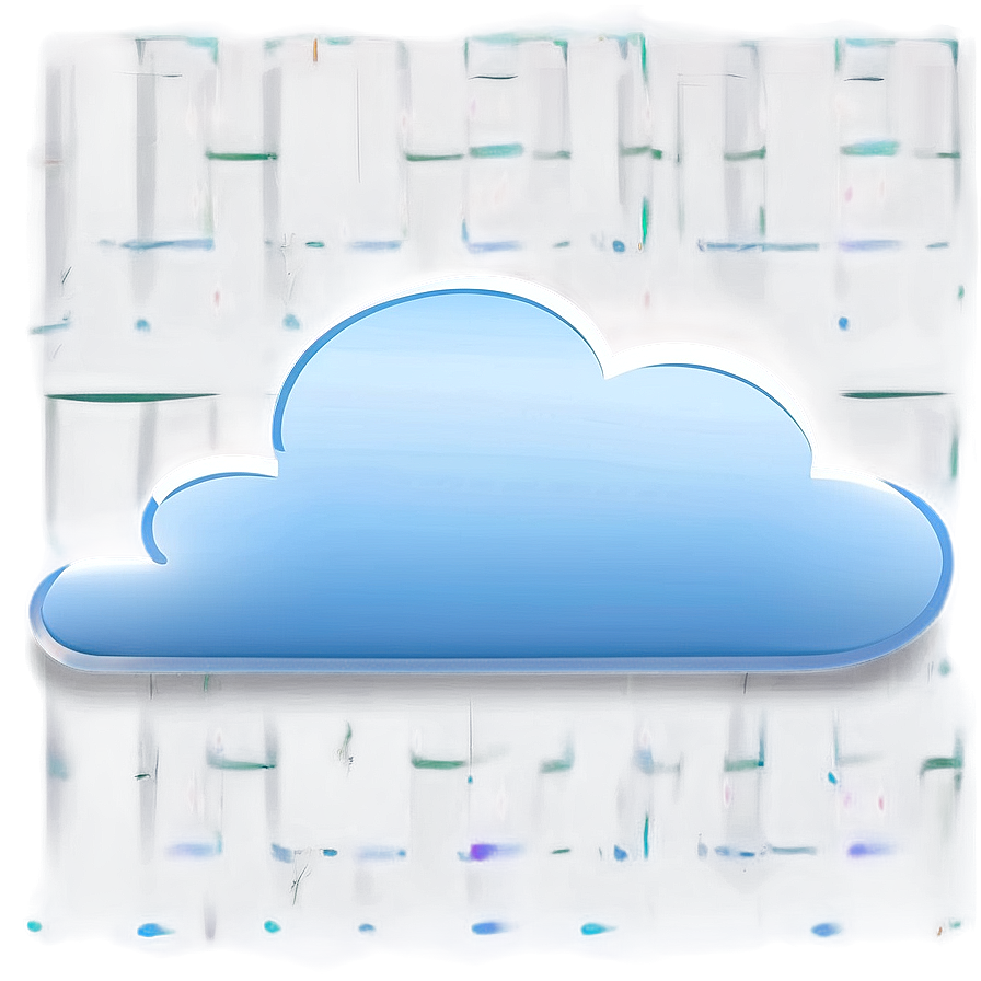 Stylized Cloud Vector Clipart Png 81