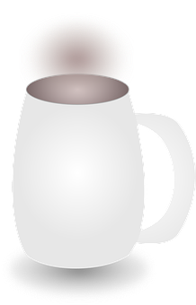 Stylized Coffee Mug Graphic