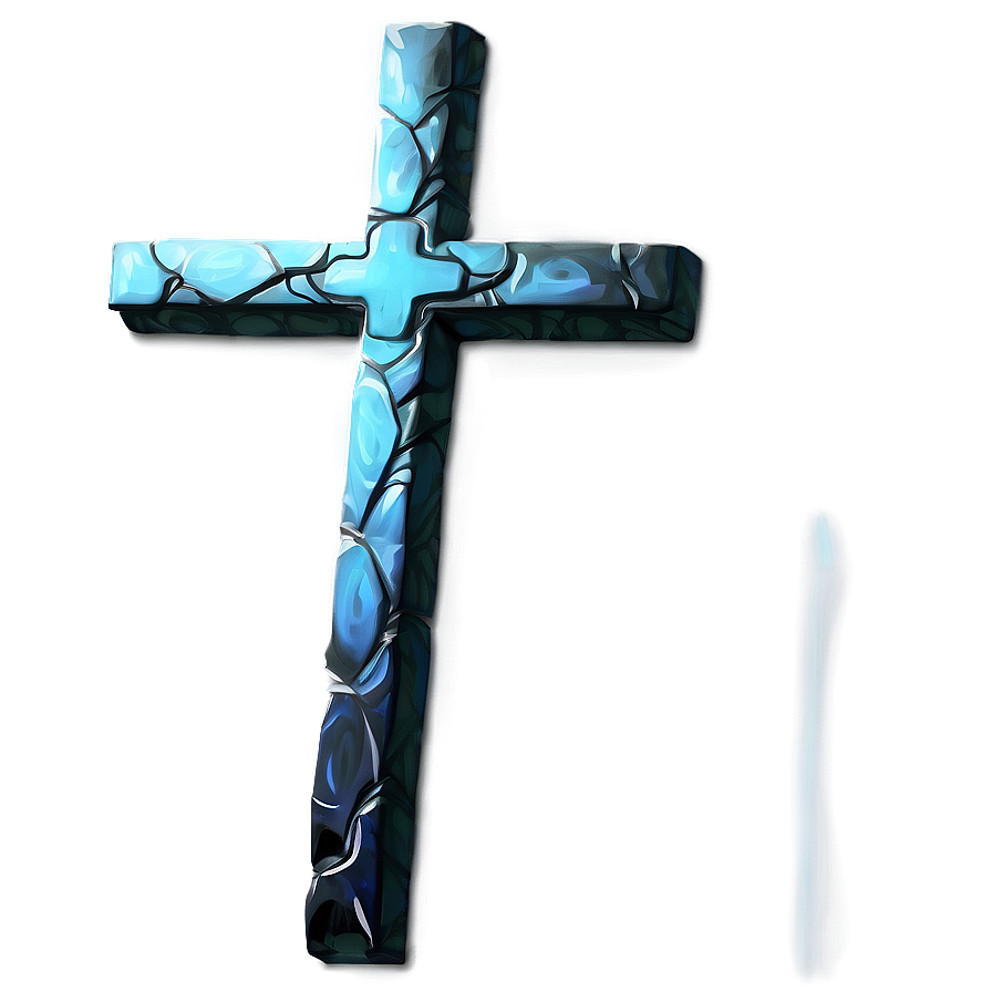 Stylized Cross Drawing Png Usl98