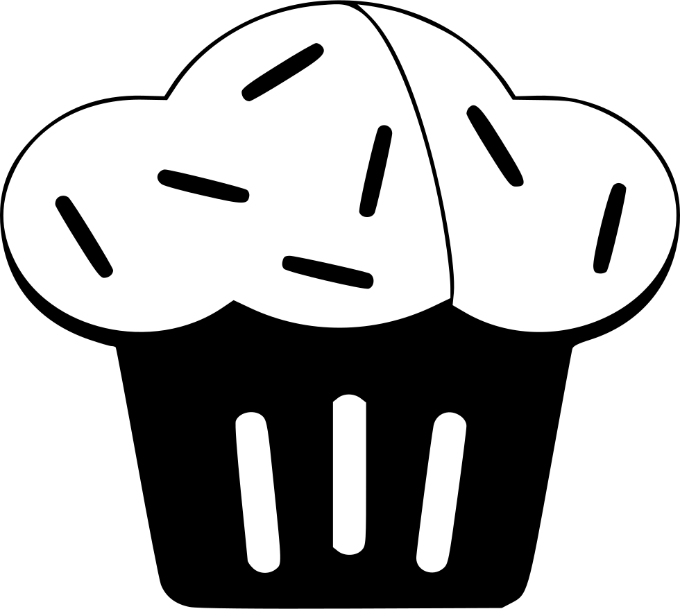 Stylized Cupcake Icon