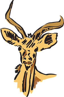 Stylized Deer Illustration