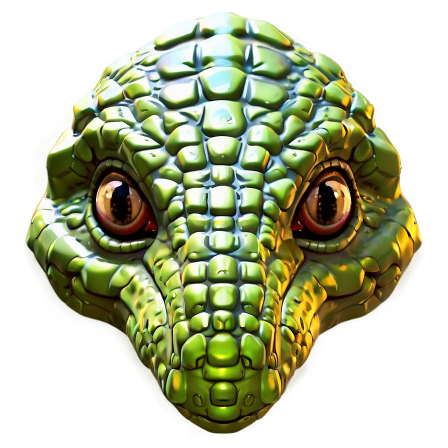 Stylized Dinosaur Head Artwork Png Nqn