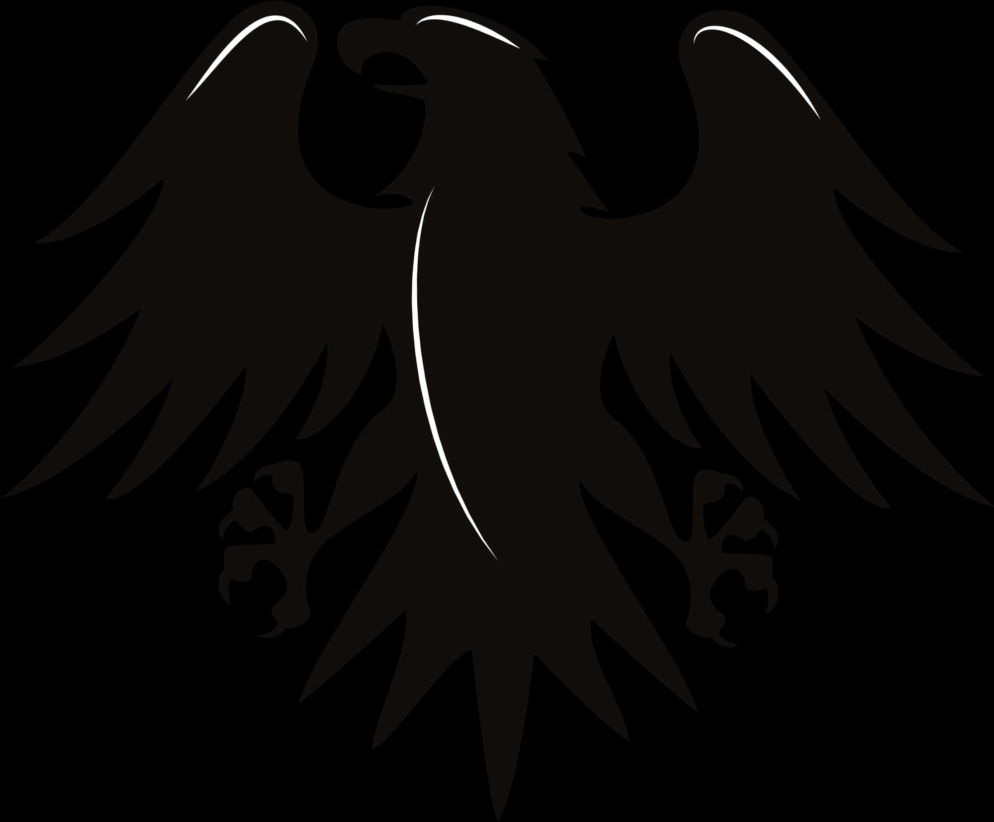 Black Eagle Vector Image - Eagle Vector, HD Png Download PNG with transparent background