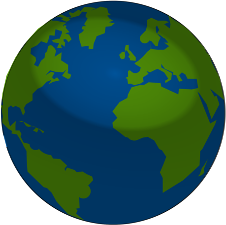 Stylized Earth Clipart