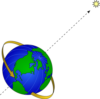 Stylized Earth Graphic PNG with transparent background
