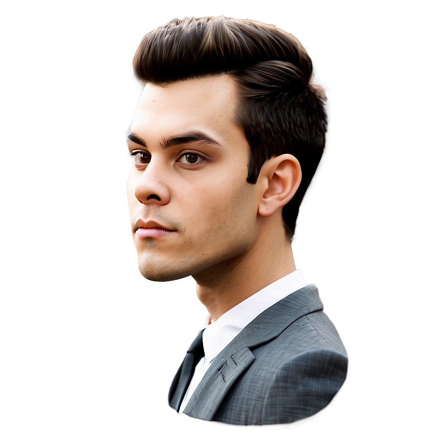 Stylized Edgar Haircut Png 10