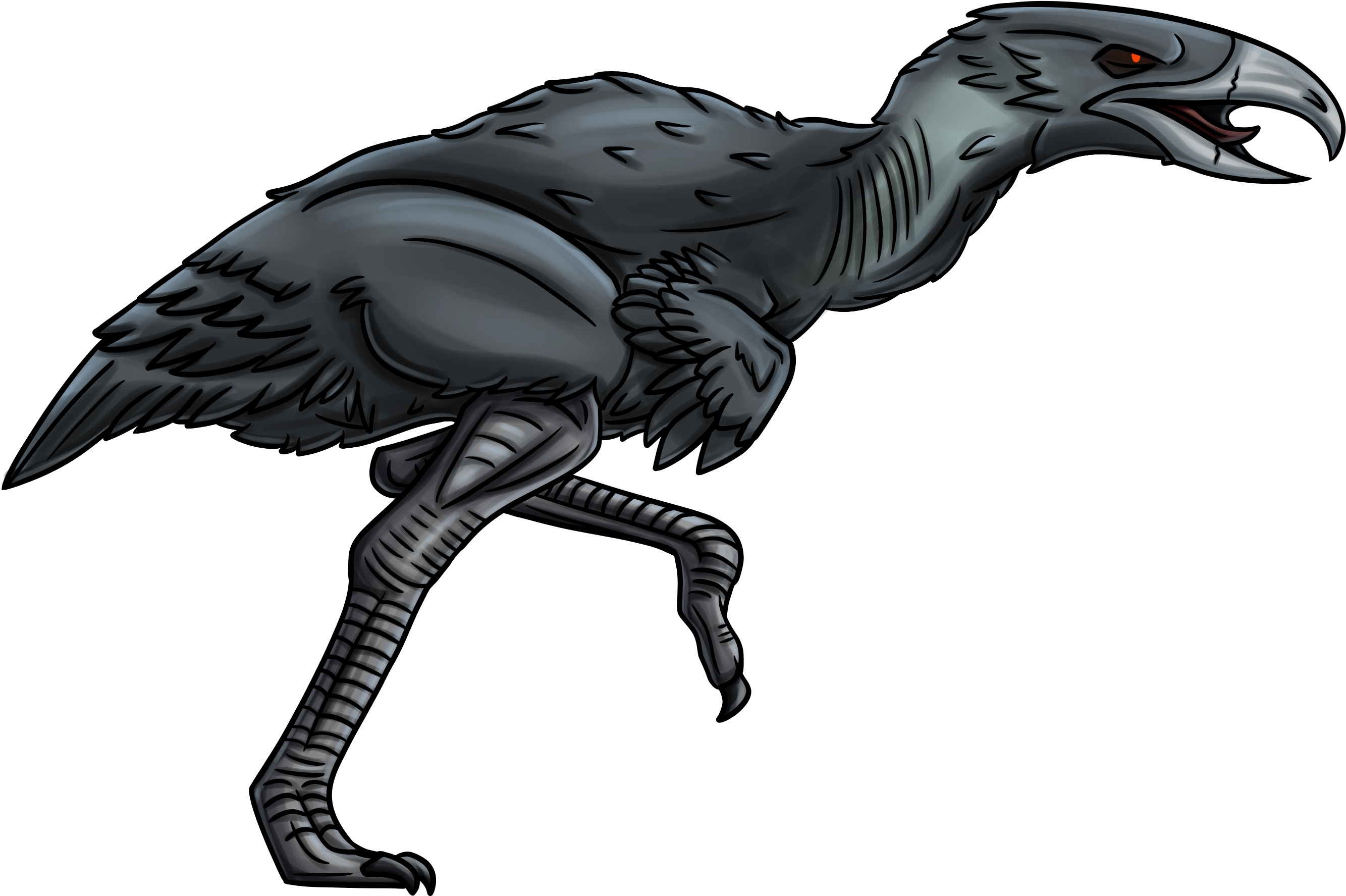 Stylized Emu Illustration