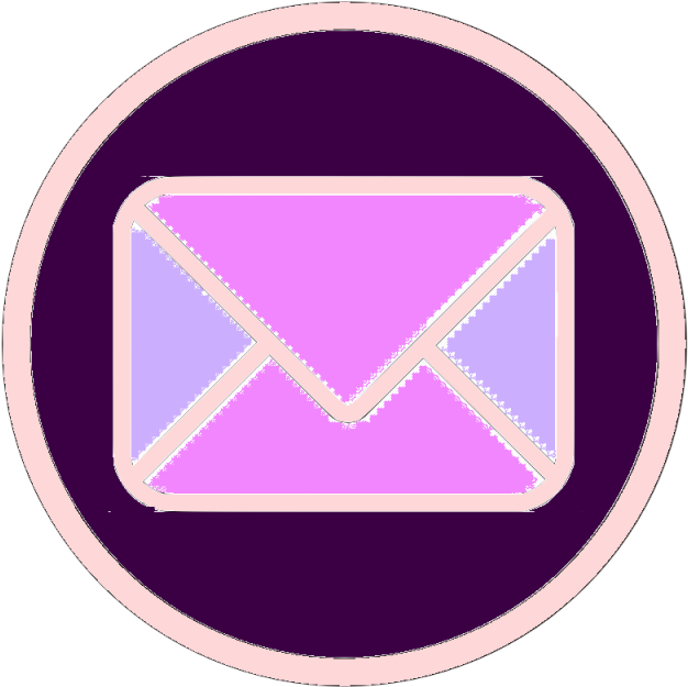 Mail Png Icon - Pink Feedback Icon, Transparent Png PNG with transparent background