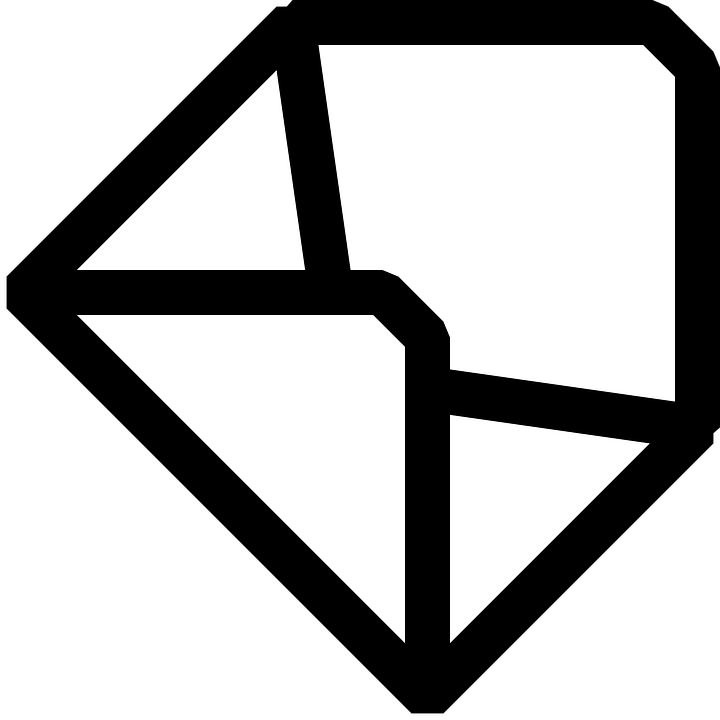 Stylized Envelope Icon PNG image with a transparent background, free high-resolution download