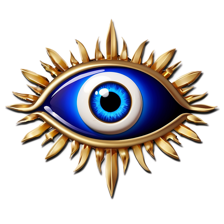 Stylized Evil Eye Png 05232024