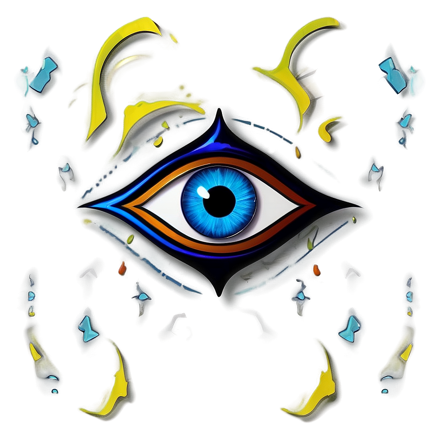 Stylized Evil Eye Png Dmv