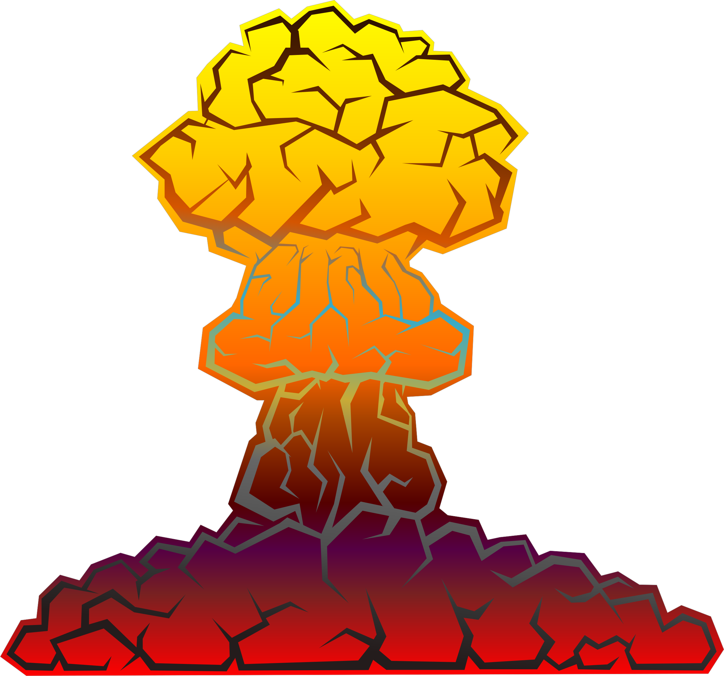 Nuclear Explosion Gif Transparent Animated, HD Png Download PNG with transparent background