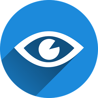 Stylized Eye Graphic Icon