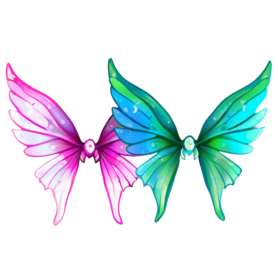 Stylized Fairy Wings Png Ytk89