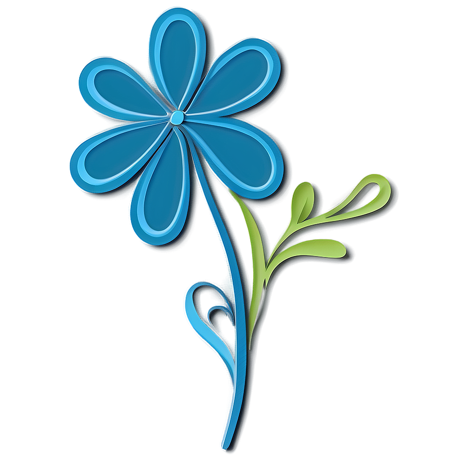 Stylized Flower Cricut Art Png 88