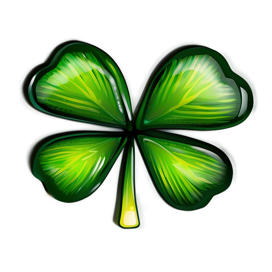 Stylized Four Leaf Clover PNG 98 PNG image with a transparent background, free high-resolution download