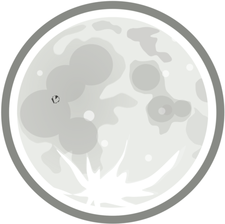 Circle,computer Icons,moon - Clear Night Svg, HD Png Download PNG with transparent background