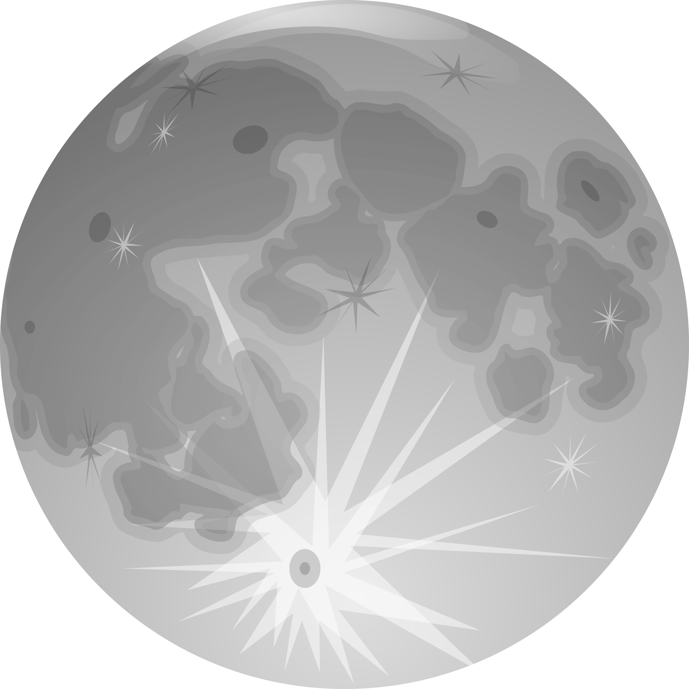 Png Image Purepng Free - Clip Art Of Full Moon, Transparent Png PNG with transparent background
