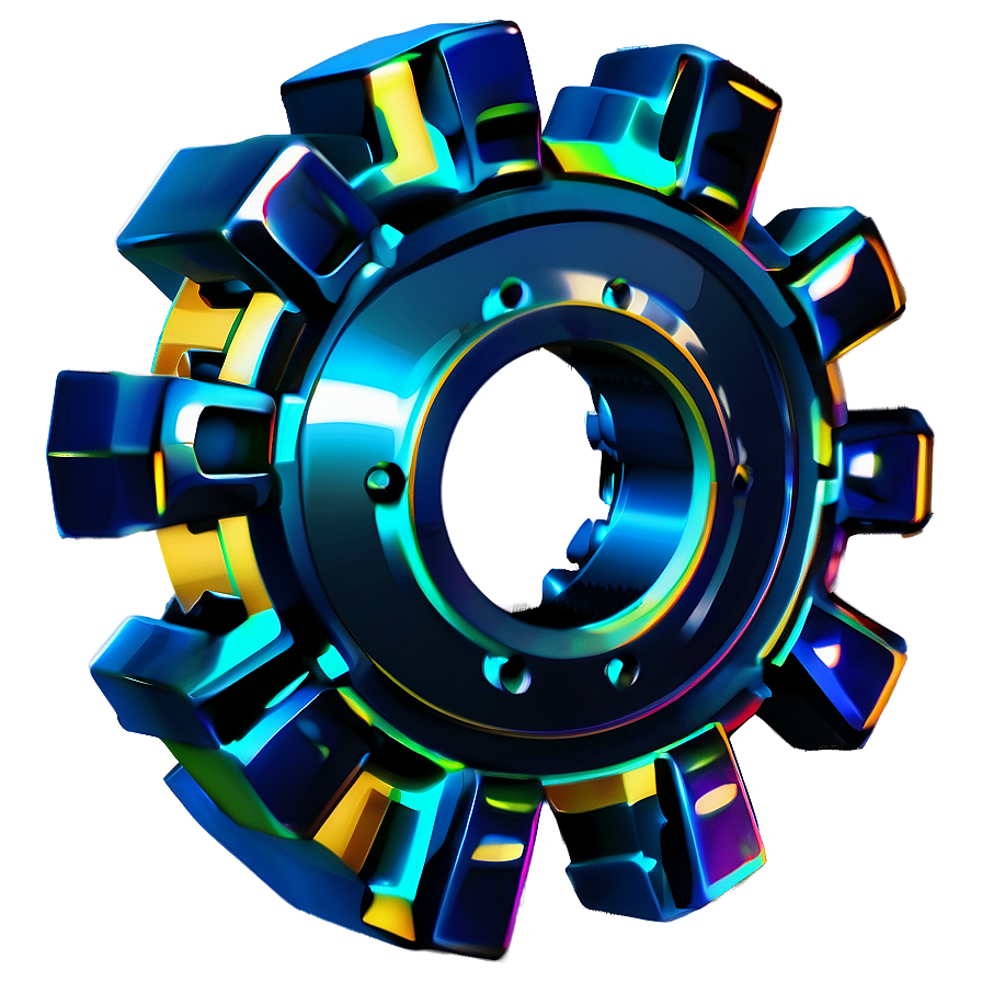 Stylized Gear Icon Png 62