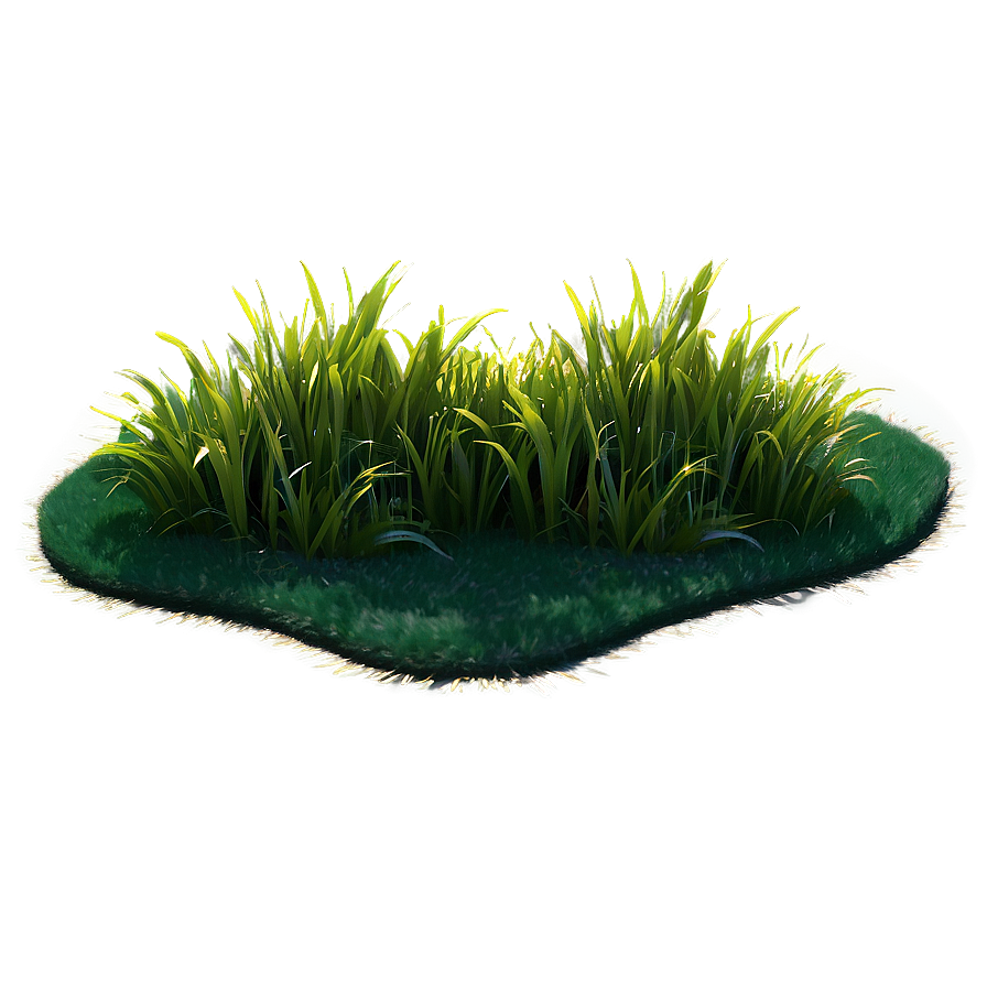 Stylized Grass Patch Png 06212024