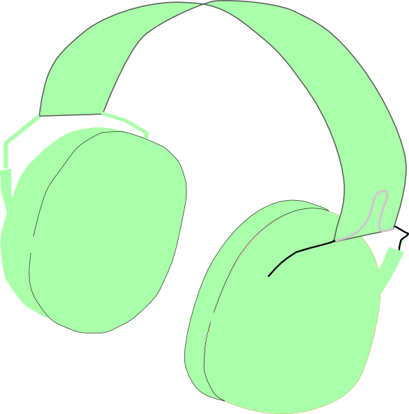 Stylized Headphones Icon