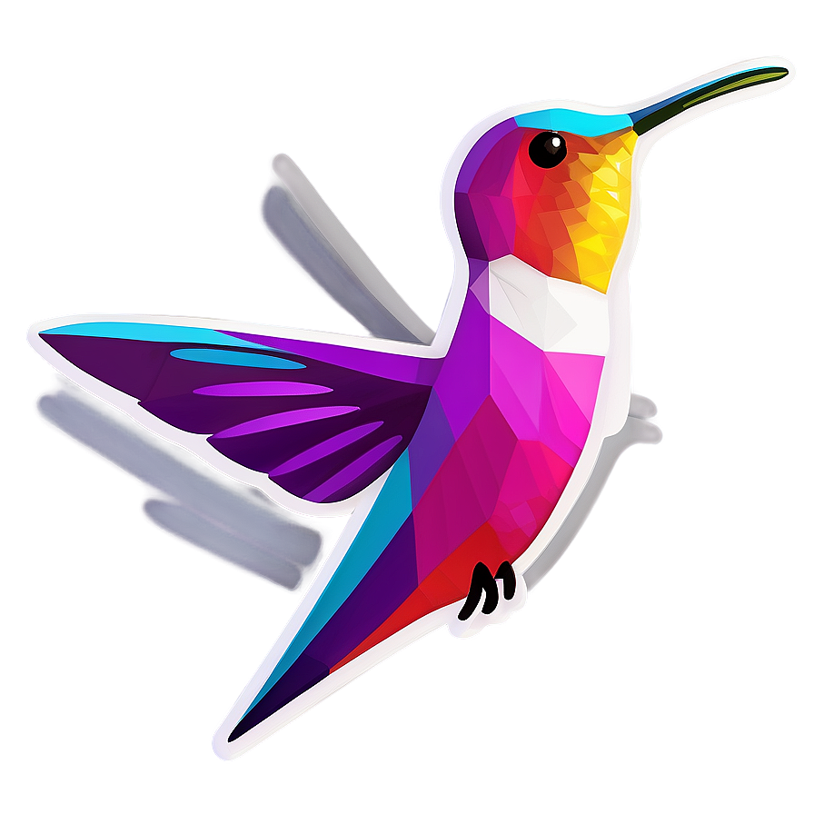 Stylized Hummingbird Png Rgt79