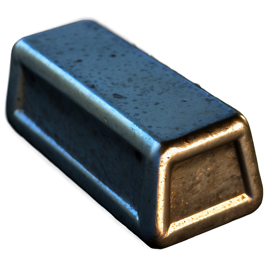 Stylized Iron Ingot Image Png Cii60