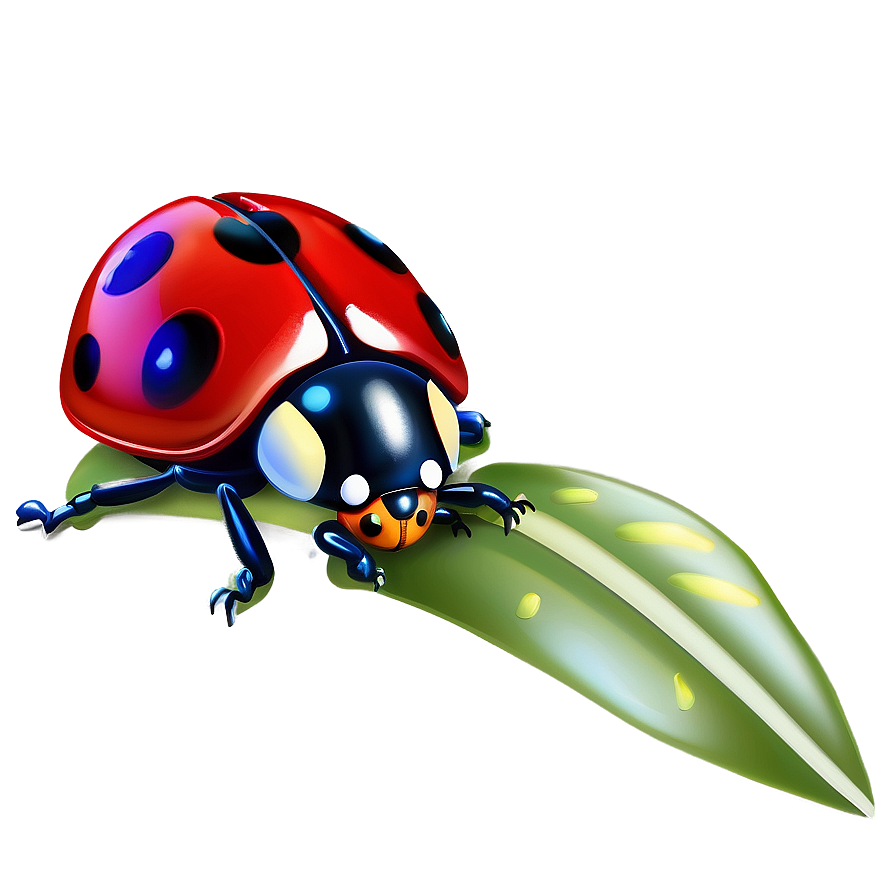 Stylized Ladybug Art Png 05242024