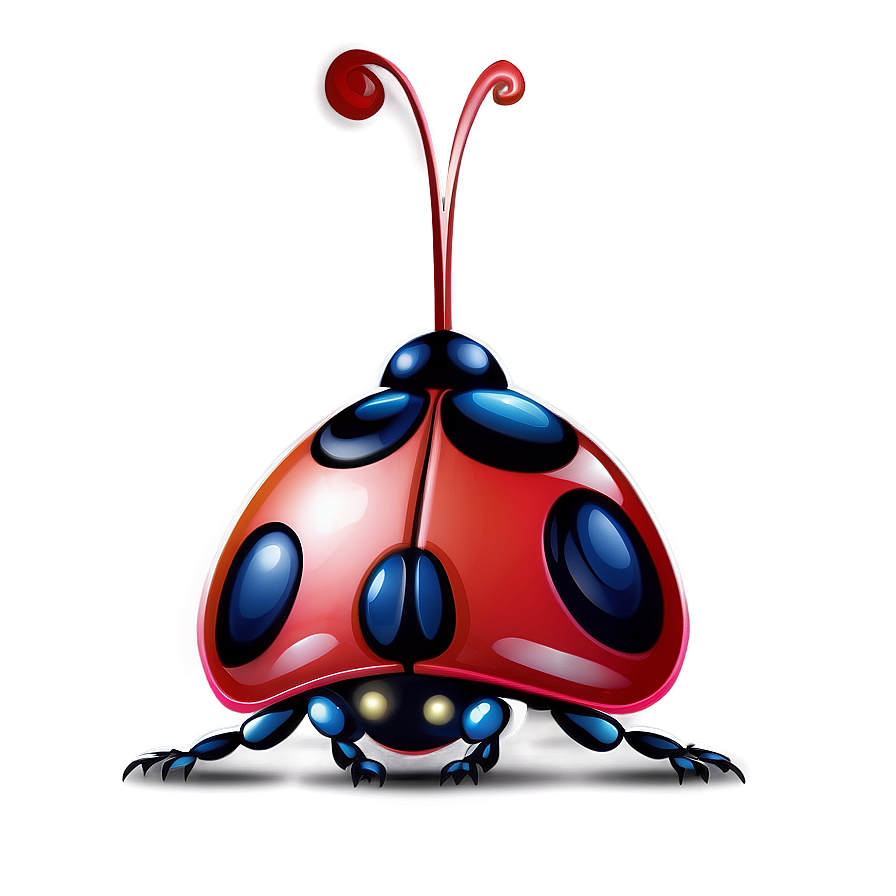 Stylized Ladybug Art Png Spk