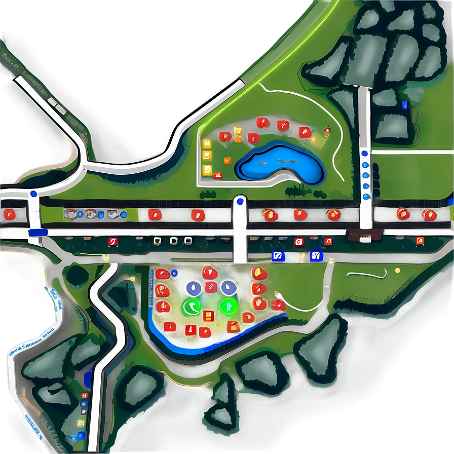 Stylized Lines Map PNG nmf PNG with transparent background