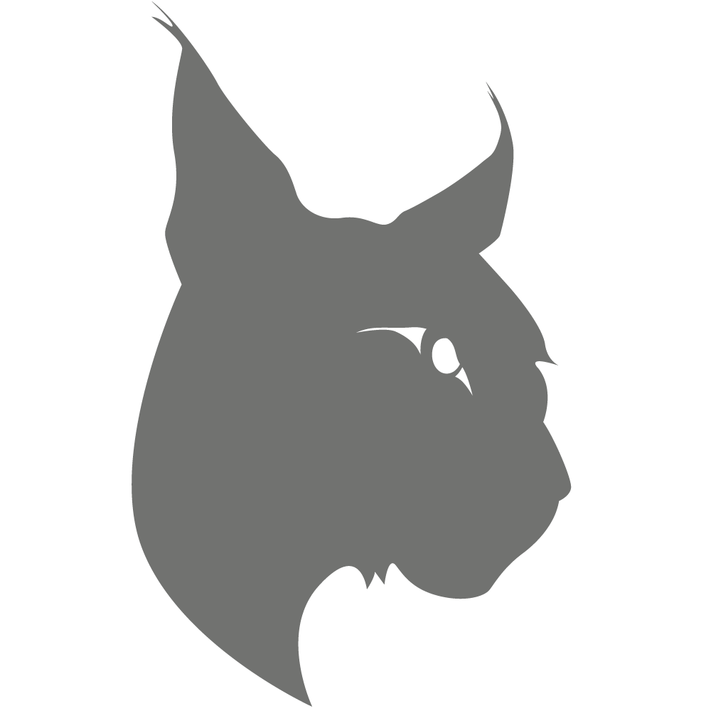 Stylized Lynx Silhouette