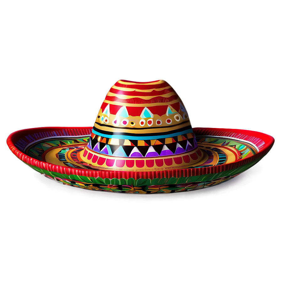 Stylized Mexican Hat Png 06122024