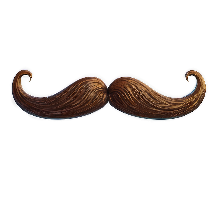 Stylized Moustache Art Png Jvk13