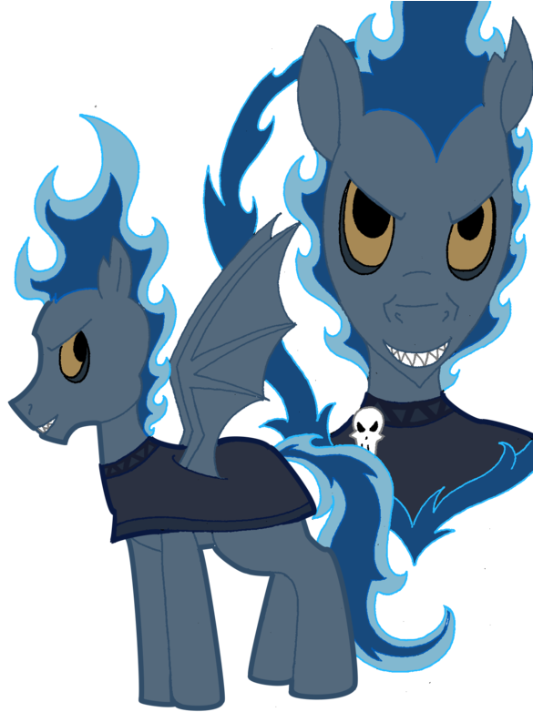 Stylized Mythical Equine Hades