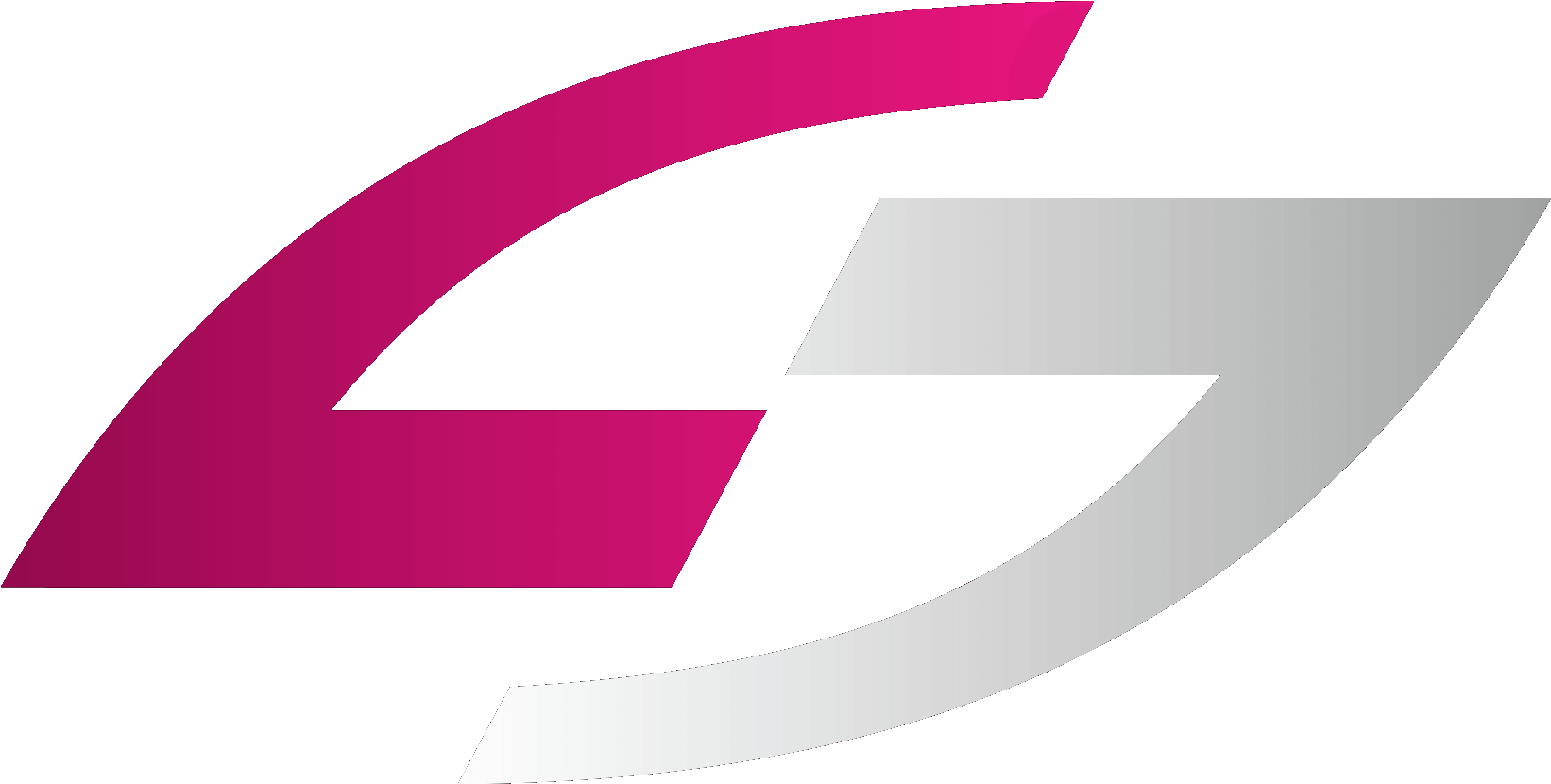 Stylized Number Seven Logo PNG with transparent background