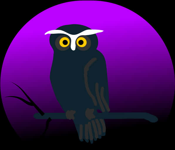 Stylized Owl Illustration