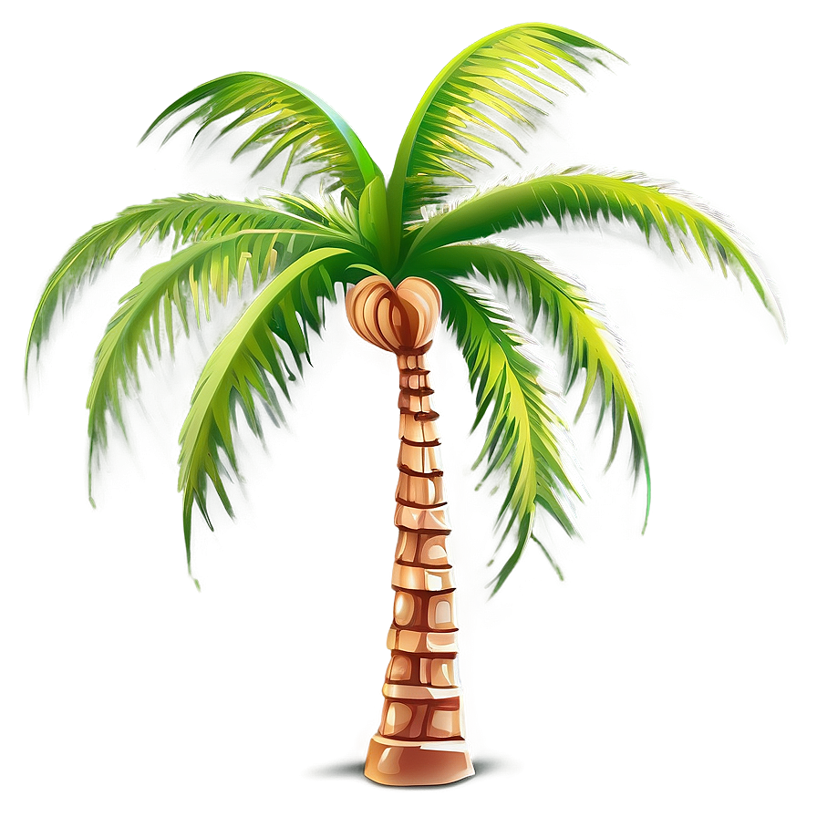 Stylized Palm Trees Png Huj