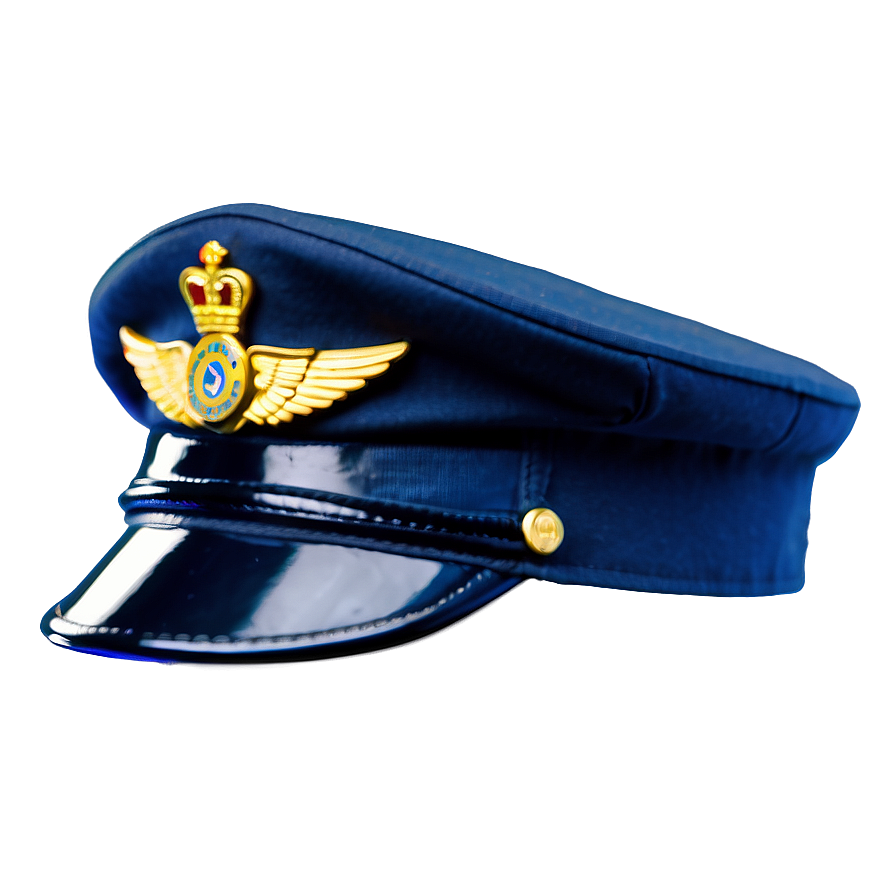 Stylized Pilot Hat Picture Png Hqm