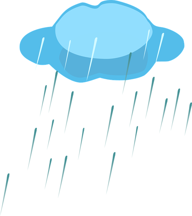 Rain, Cloud, Nature, Weather, Sky, Storm, Thunder - Rain Clipart, HD Png Download PNG with transparent background