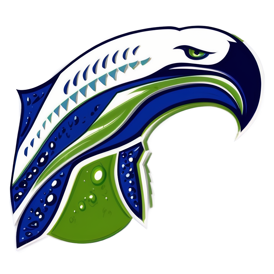 Stylized Seahawks Logo Concept Png 1