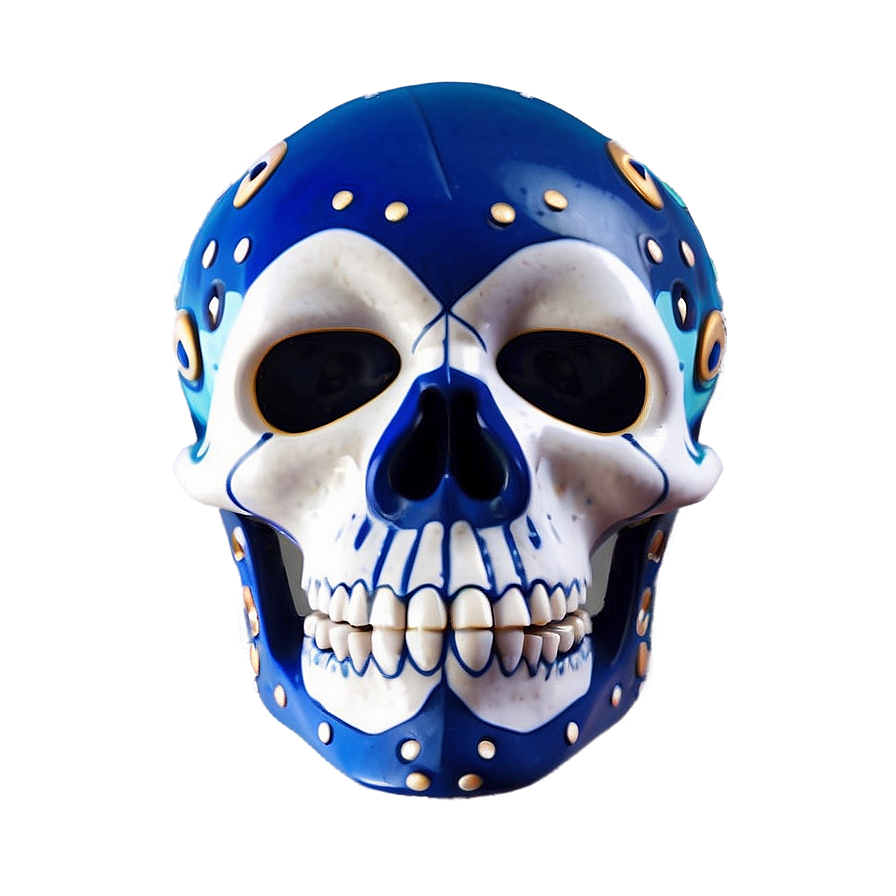 Stylized Skull Face Art Png 06272024