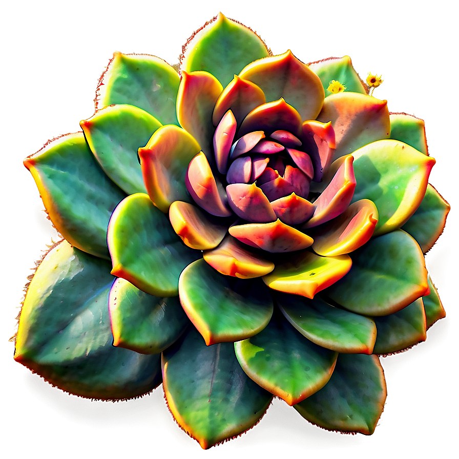 Stylized Succulent Png 82