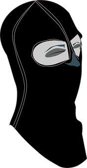 Stylized Swimmer Silhouette PNG with transparent background