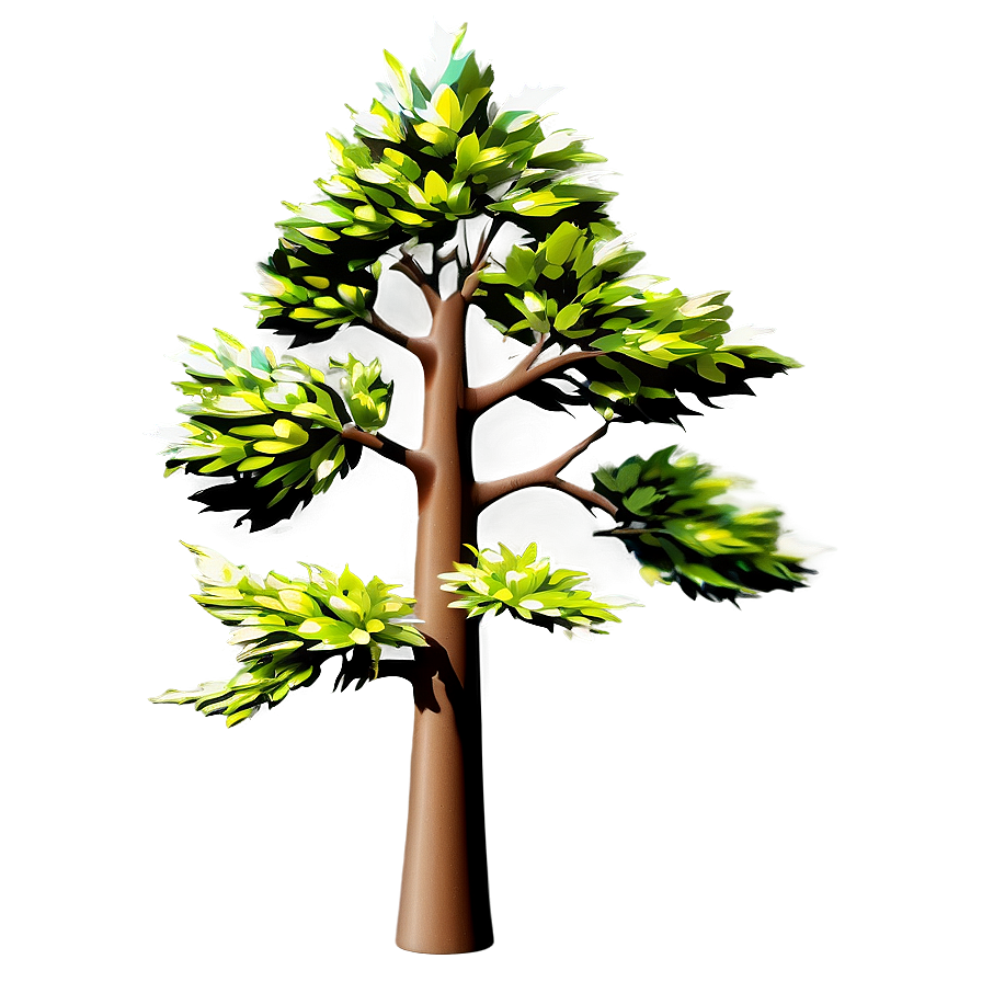 Stylized Tree Elevation Png Yfv