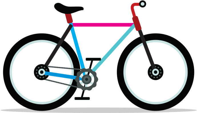 Bicycle Clipart Png, Transparent Png PNG with transparent background