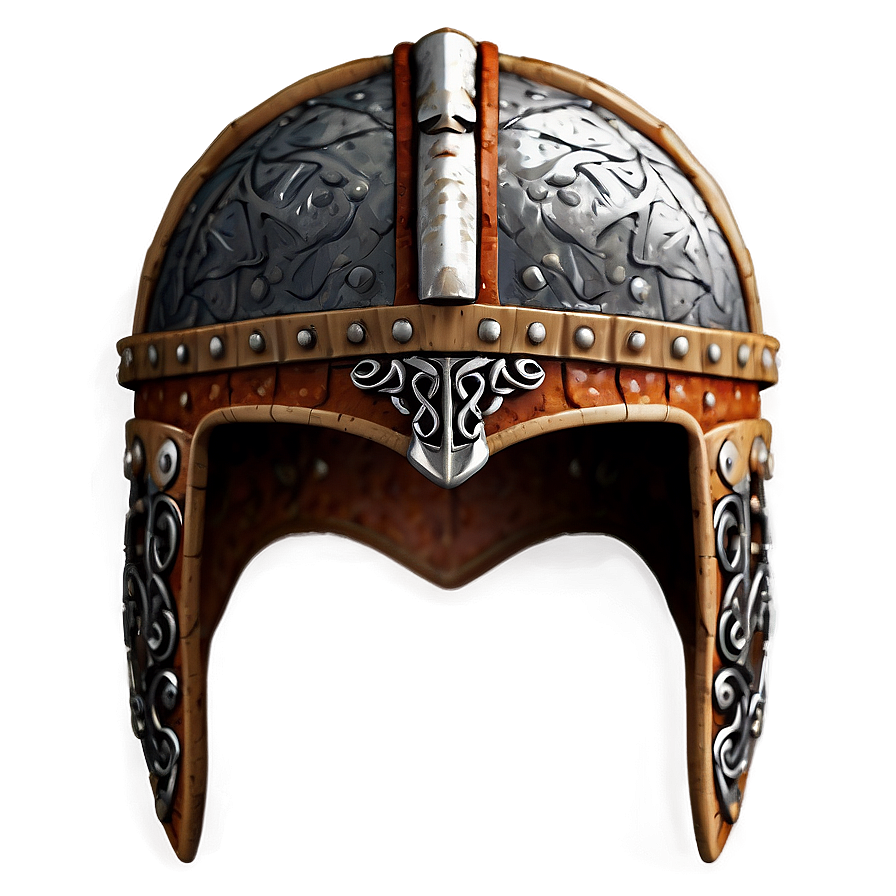 Stylized Viking Helmet Png 15