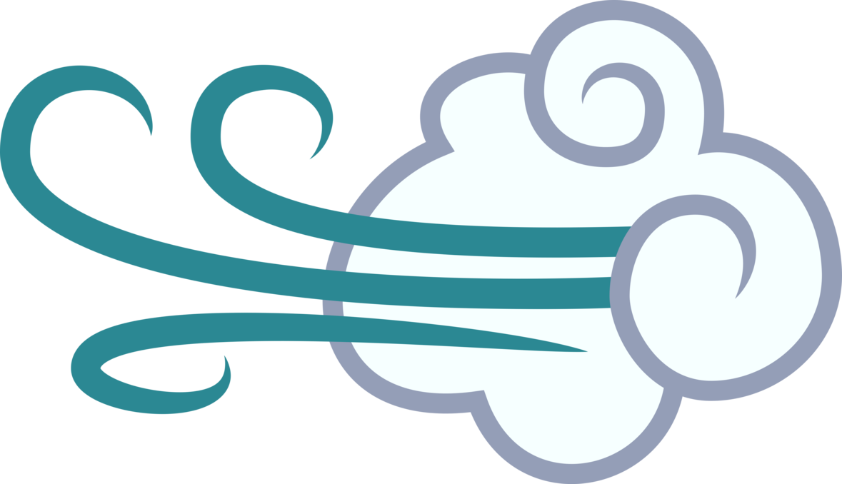 Stylized Wind Icon