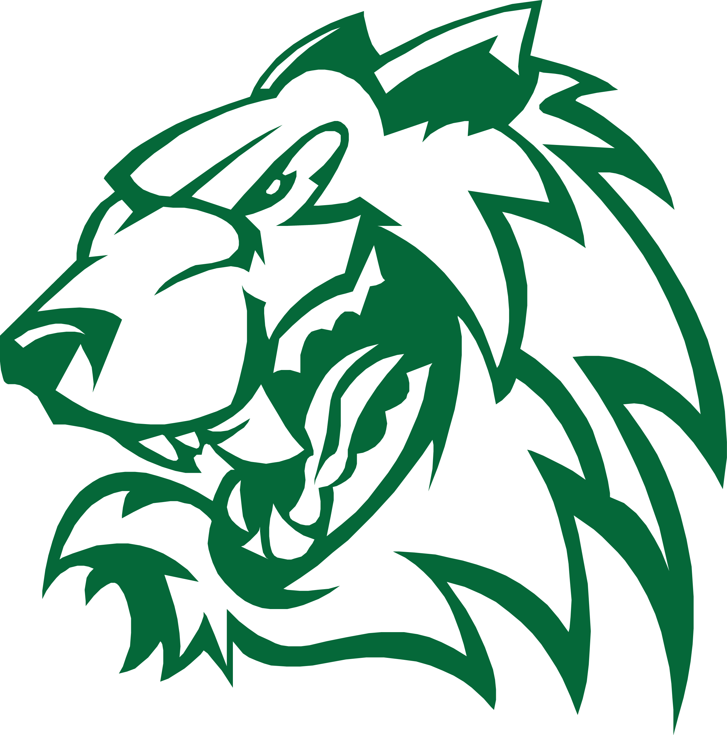 Transparent Wolverine Animal Clipart - Dauphin County Technical School Wolverines, HD Png Download PNG with transparent background
