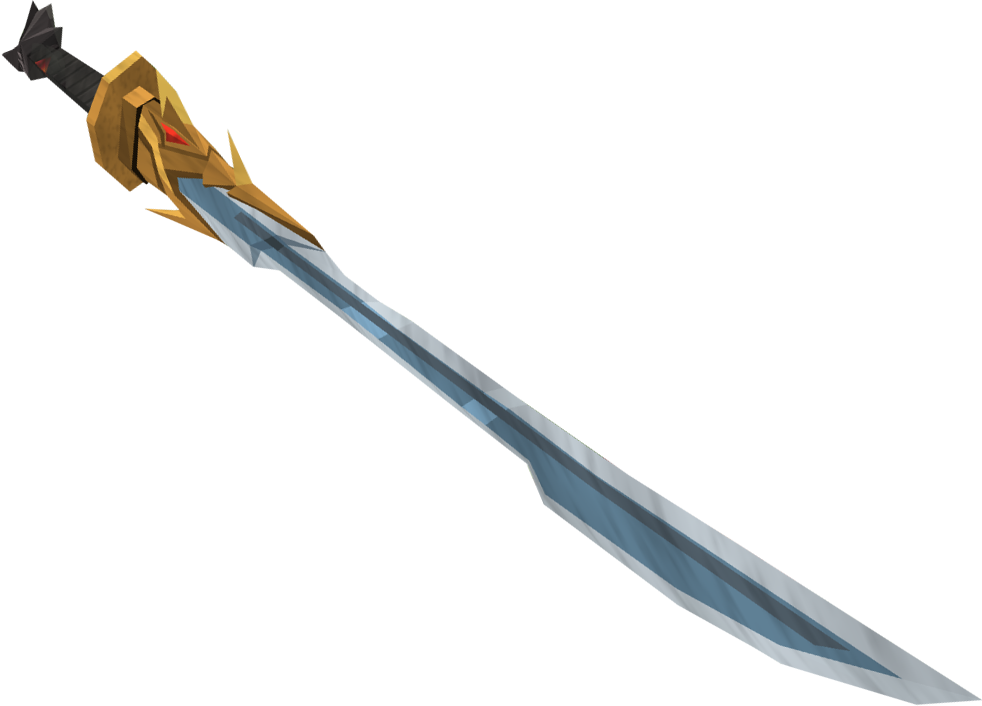 Stylized3 D Katana Render PNG image with a transparent background, free high-resolution download