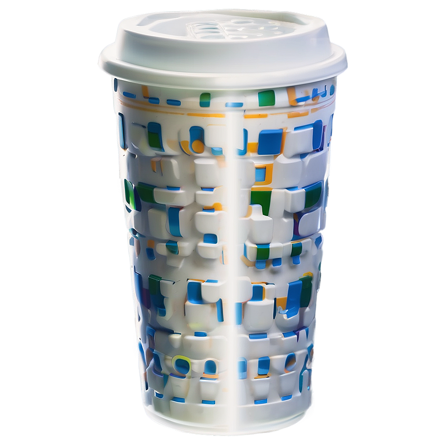 Styrofoam Cup On Desk Png 06122024